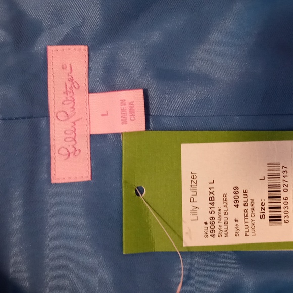 🆕️ 🌺HTF Lilly Pulitzer🌺 - Malibu Blazer - Picture 3 of 14